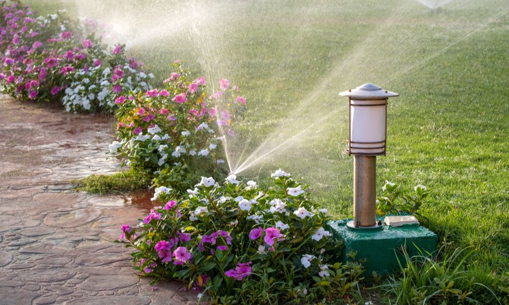 adjust irrigation schedules